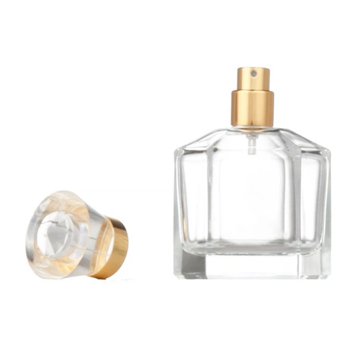 silver perfume bottle