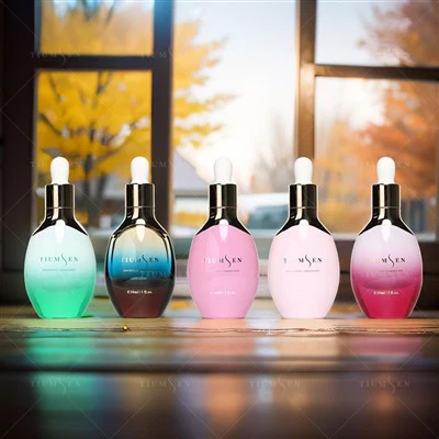 Zmrznjene steklenice kapljice