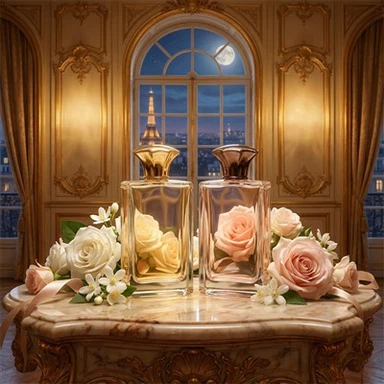 Viale z vzorci parfuma